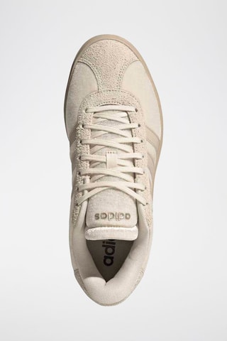 Baskets plateformes en cuir VL Court Bold - Beige