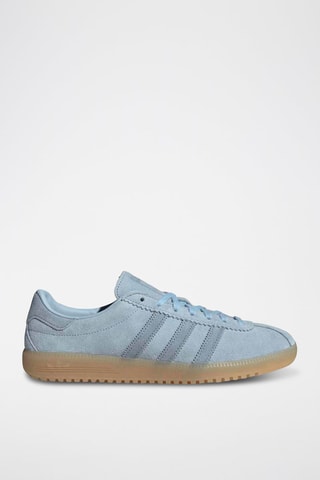 Baskets en nubuck Brmd - Bleu clair