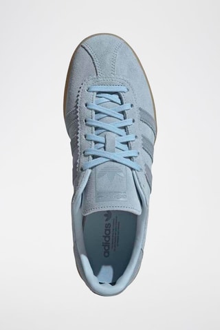 Baskets en nubuck Brmd - Bleu clair