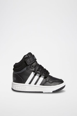 Chaussures montantes de basketball Hoops - Noir