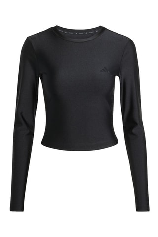 T-shirt d'entraînement LS SHN - Noir