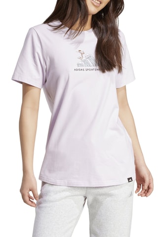 T-shirt regular - Mauve
