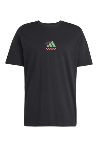 T-shirt Lounge Pizza - Noir