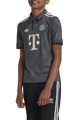 Maillot de football FC Bayern Munich - Gris foncé
