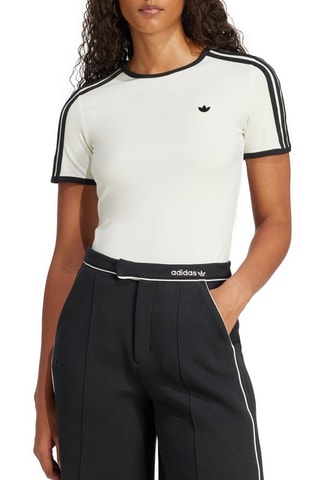 T-shirt slim Premium Cali - Blanc