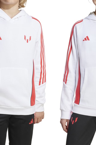 Sweat à capuche Messi - Blanc