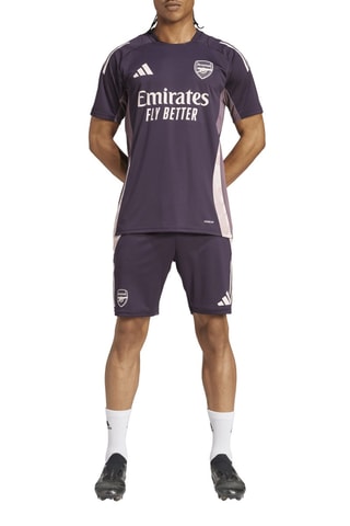 Short d’entraînement Arsenal Tiro 24 - Noir