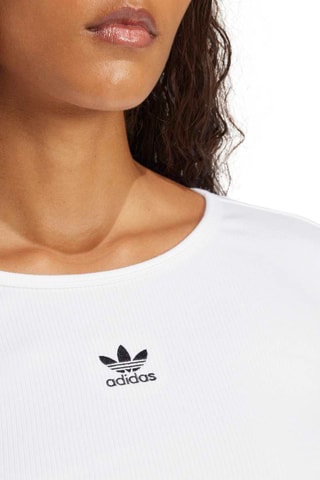 Crop top Classic Essentials - Blanc