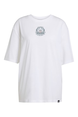 T-shirt oversize d’entraînement Strength - Blanc