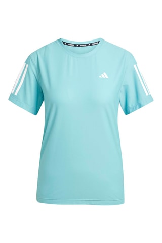 T-shirt regular de running Own The Run Base - Turquoise