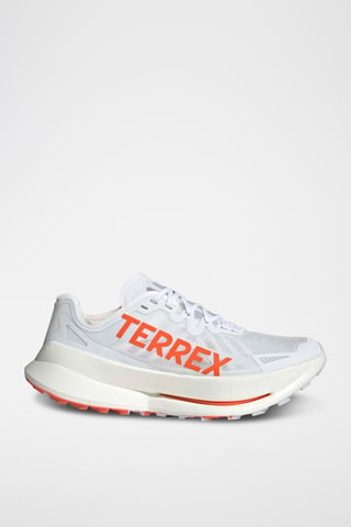 Chaussures de running Terrex Agravic Speed Ultra - Blanc et orange
