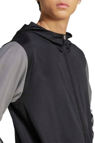 Veste de football à capuche Squadra - Noir