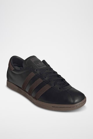 Baskets en cuir Tobacco - Noir