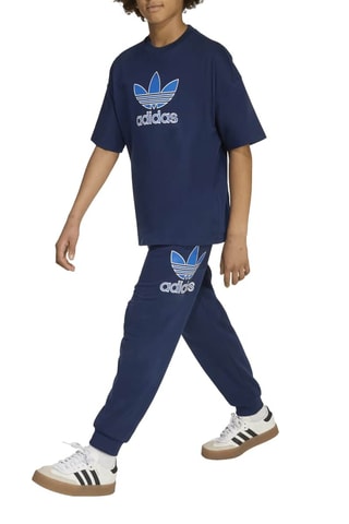 T-shirt loose Adicolor - Bleu
