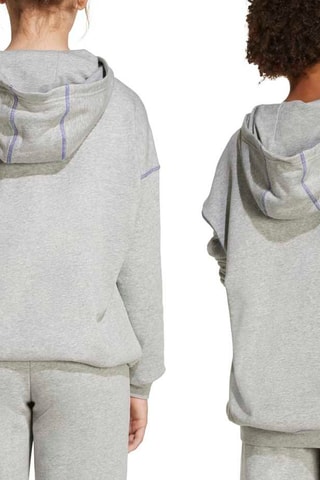 Sweat à capuche Graphics - Gris chiné