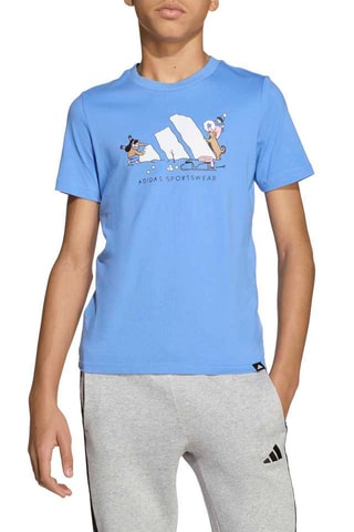 T-shirt regular d’entraînement Table - Ciel