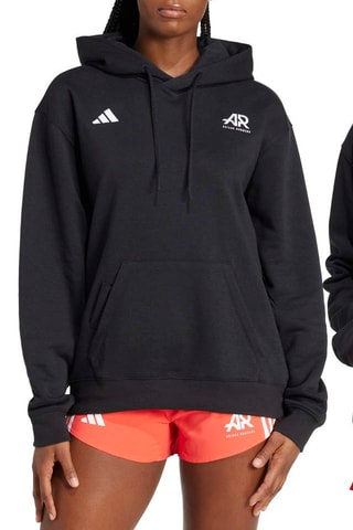 Sweat de running à capuche Own The Run Seasonal - Noir