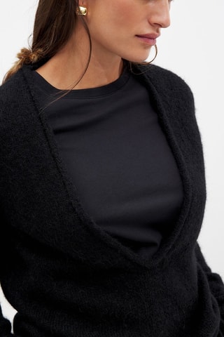 Jersey de alpaca - Negro