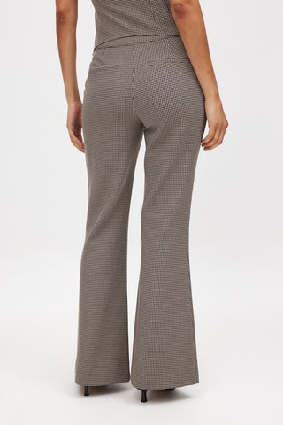 Pantalón flare - Marrón claro