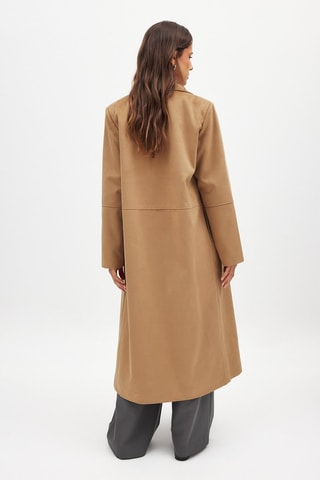 Abrigo oversize - Camel