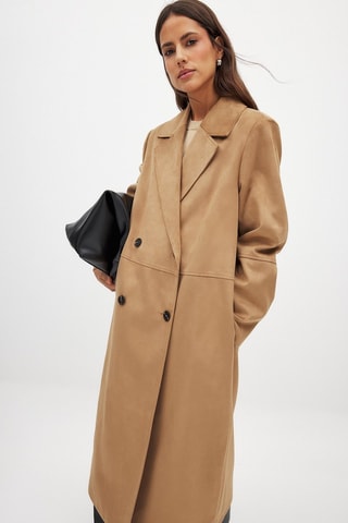 Abrigo oversize - Camel