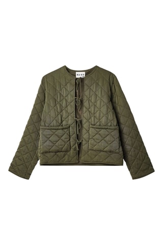 Chaqueta relaxed fit - Caqui