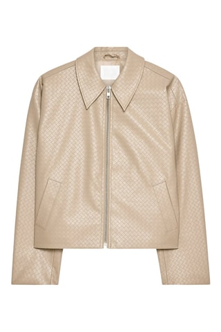 Chaqueta regular fit - Beige