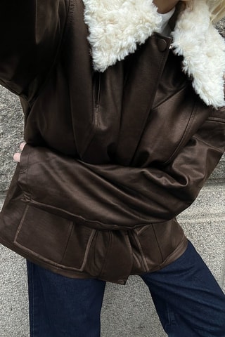Chaqueta - Marrón oscuro