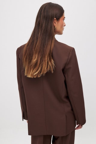 Chaqueta de lana - Marrón