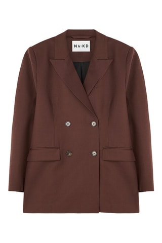 Chaqueta de lana - Marrón