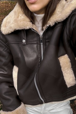 Chaqueta - Marrón oscuro