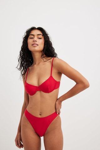 Braga de bikini - Rojo
