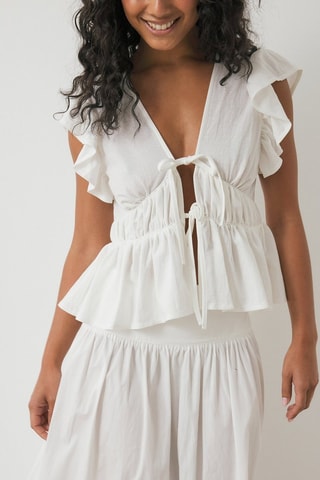 Camisa regular fit - Blanco
