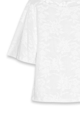Top relaxed fit - Blanco