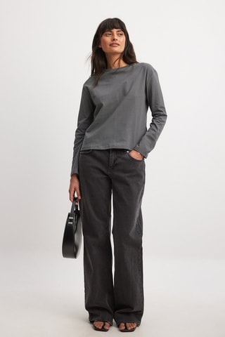 Top - Gris oscuro