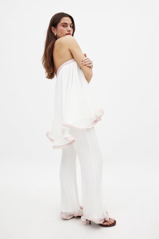 Top bustier - Blanco