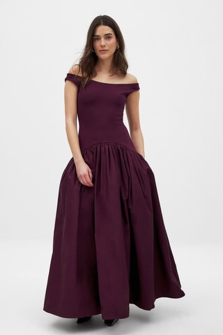 Robe longue - Bordeaux