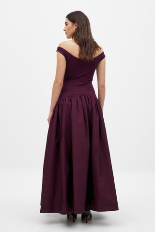 Robe longue - Bordeaux