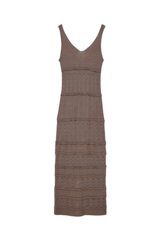 Vestido largo - Marrón