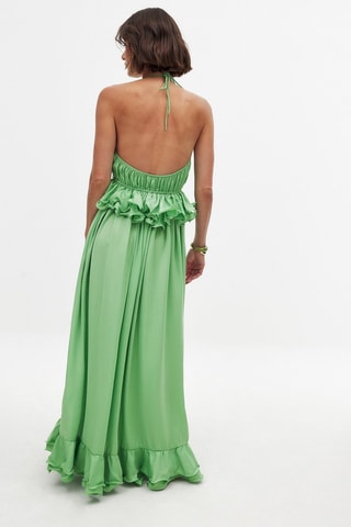 Vestido largo - Verde