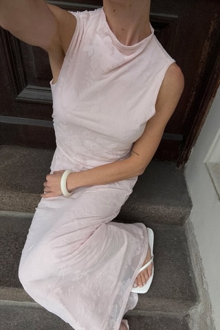 Vestido largo - Rosa pastel