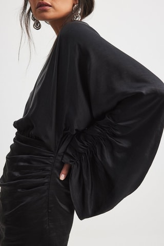 Vestido de tubo - Negro