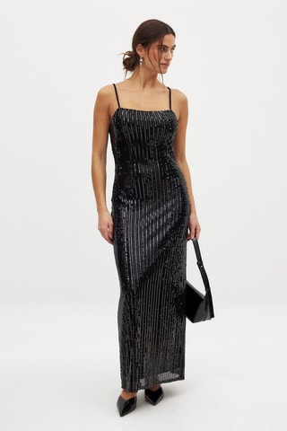 Robe longue - Noir