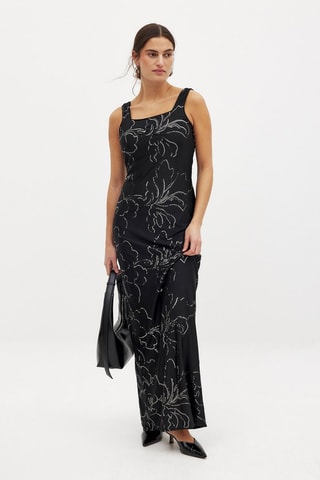 Robe longue - Noir