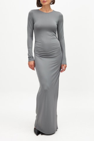 Vestido largo - Gris