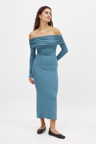 Vestido de tubo - Celeste