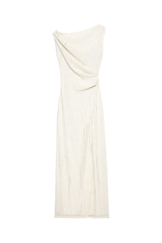 Vestido largo - Beige