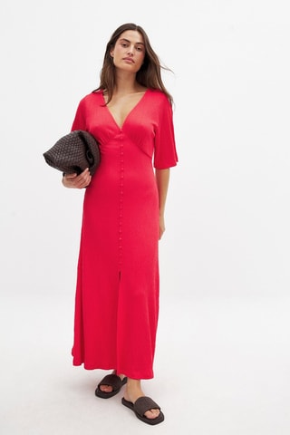 Vestido largo - Rojo