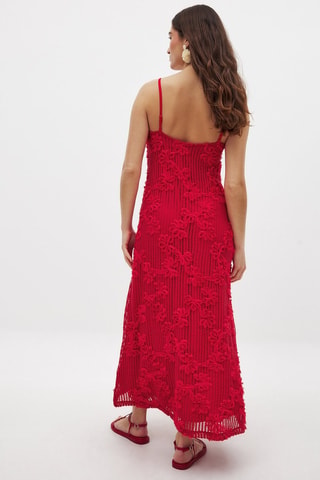 Vestido largo - Rojo
