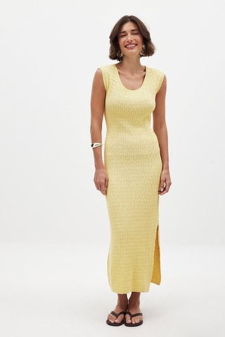 Vestido largo - Amarillo